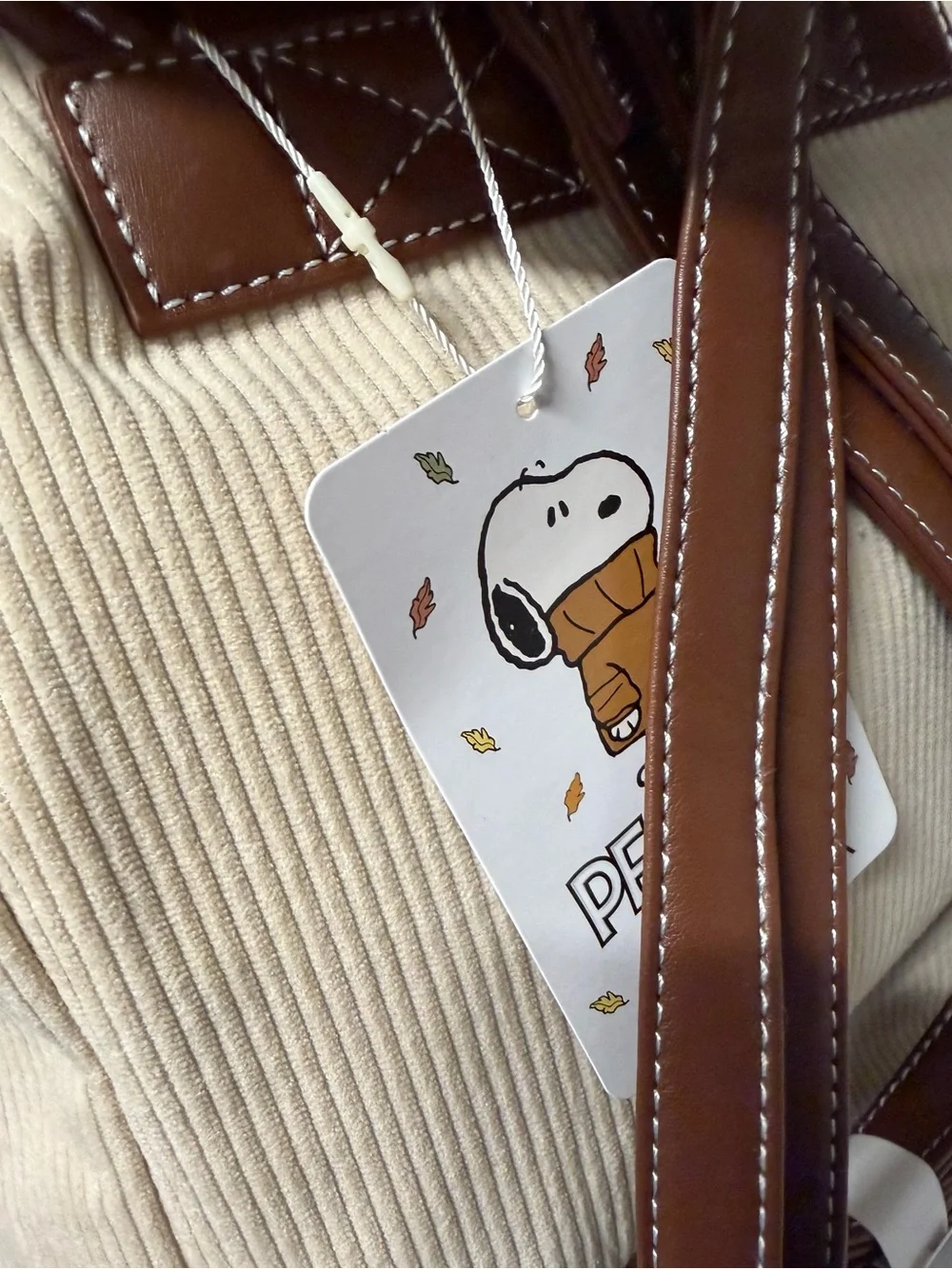 Snoopy & Woodstock Drawstring Backpack